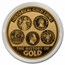 2023 Solomon Islands 1/100 oz Gold Historical Gold Coins