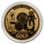 2023 Solomon Islands 1/100 oz Gold History of Gold; Aztec Gold