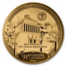 2023 Solomon Islands 1/100 oz Gold Mausoleum at Halicarnassus