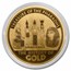 2023 Solomon Islands 1/100 oz Gold Treasure of the Pharaohs