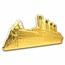 2023 Solomon Islands 111 gram Gold Titanic Shaped Coin