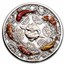 2023 Solomon Islands 2 oz Silver Filigree Koi