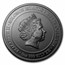 2023 Solomon Islands 5 oz Silver Lunar Rabbit Black Proof