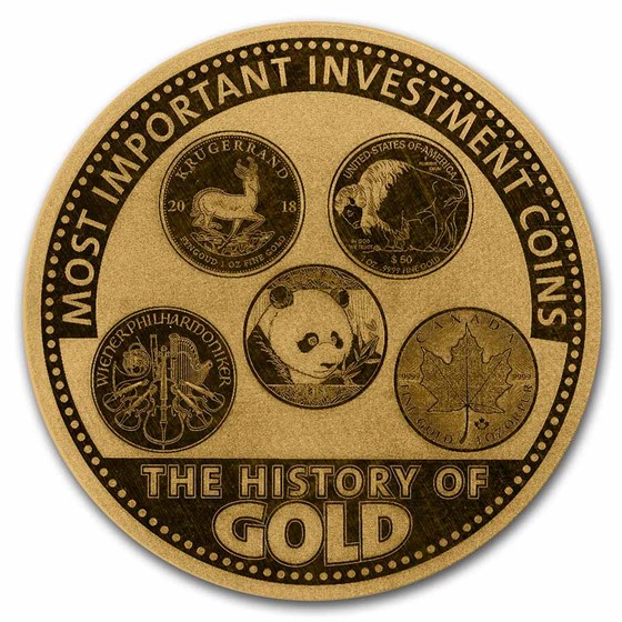 2023 Solomon Islds. 1/100 oz Gold Most Important Investment Coins