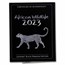 2023 Somalia 1 kilo Silver Black Premium Edition Leopard BU