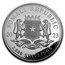 2023 Somalia 1 kilo Silver Elephant (Giant Moon)