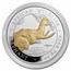 2023 Somalia 1 oz Silver Elephant (Gilded)