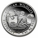 2023 Somalia 1 oz Silver Elephant (Pittsburgh ANA Privy Mark)