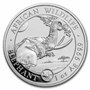 2023 Somalia 1 oz Silver Elephant (Rabbit Privy)