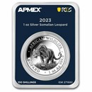 2023 Somalia 1 oz Silver Leopard (MD® Premier + PCGS FS)
