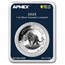 2023 Somalia 1 oz Silver Leopard (MD® Premier + PCGS FS)