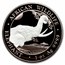 2023 Somalia 2-Coin 1 oz Silver Elephant Black & White Set