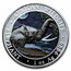 2023 Somalia 2-Coin 1 oz Silver Elephant Set Day/Night (Colored)