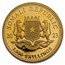 2023 Somalia 4-Coin Gold African Elephant Prestige Proof Set