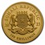 2023 Somalia 4-Coin Gold African Wildlife Leopard Prestige Set