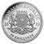 2023 Somalia 4-Coin Silver African Elephant Prestige Proof Set