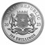 2023 Somalia 4-Coin Silver African Elephant Prestige Proof Set