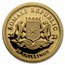 2023 Somalia 6-Coin Gold African Elephant First Struck Collection
