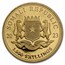 2023 Somalia 6-Coin Gold African Elephant First Struck Collection
