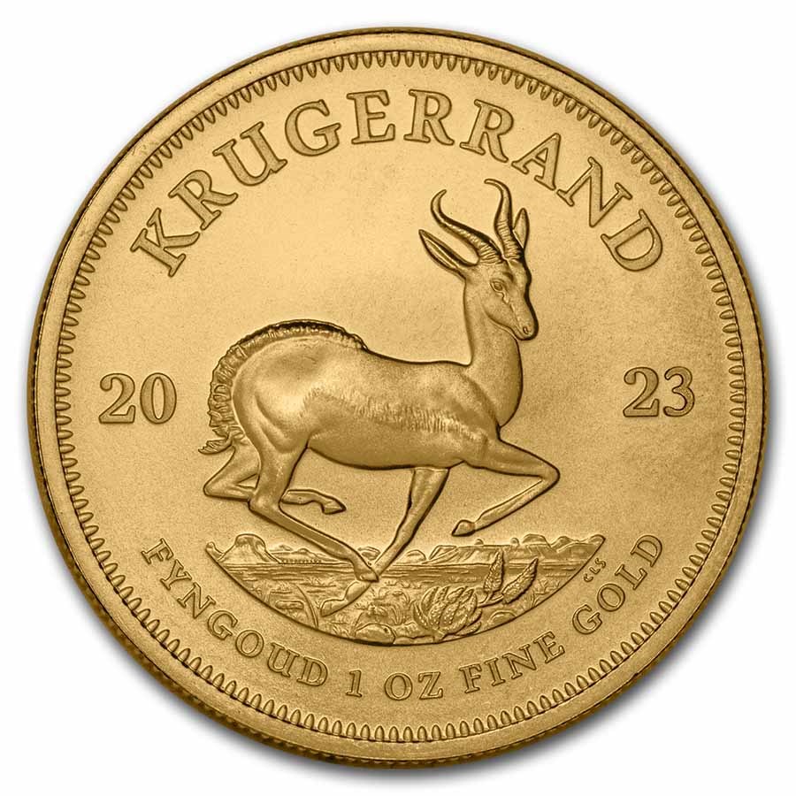 2023 South Africa 1 oz Gold Krugerrand BU