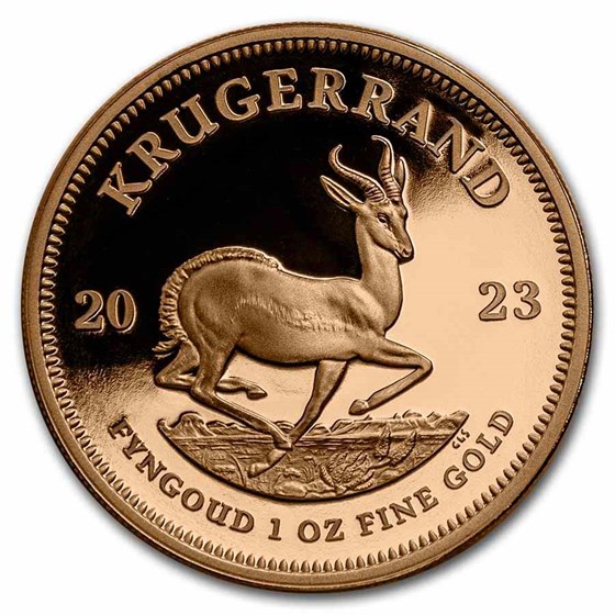 2023 South Africa 1 oz Proof Gold Krugerrand 2023 South Africa 1 oz Proof Gold Krugerrand