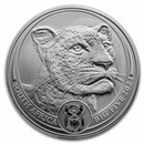 2023 South Africa 1 oz Silver Big Five Leopard BU