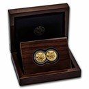 2023 South Africa 2-Coin Gold Big Five Leopard Proof Set