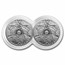 2023 South Africa 2-Coin Silver Big Five Leopard Proof Set