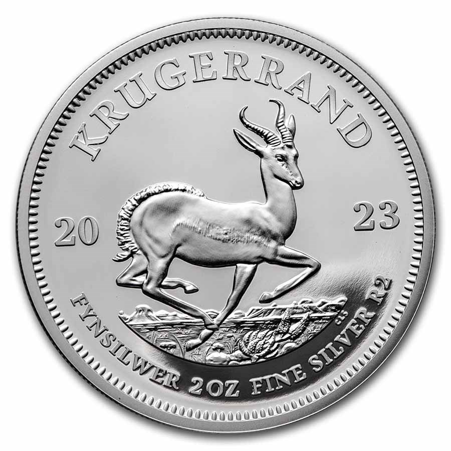 2023 South Africa 2 oz Silver Krugerrand Proof