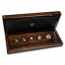 2023 South Africa 5-coin Gold Krugerrand Fractional Proof Set