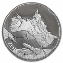 2023 South Korea 1 oz Silver ZI:SIN Lepus BU