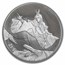 2023 South Korea 1 oz Silver ZI:SIN Lepus BU