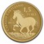 2023 Spain 1 oz Gold Reverse Proof Stallion Doubloon (No COA)