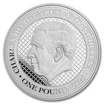 Buy 2023 St Helena 1 oz Ag £1 Cash: Macaque (MD® Premier + PCGS FS