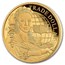 2023 St. Helena 1 oz Gold Modern US Trade Dollar Prf (No capsule)