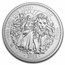 2023 St. Helena 1 oz Silver £1 Una and the Lion BU