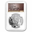 2023 St. Helena 1 oz Silver Eos and the Horses PR-70 NGC (FDI)