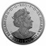 2023 St. Helena 1 oz Silver Faerie Queene Una & the Lion Proof