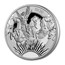 2023 St. Helena 1 oz Silver Goddesses: Eos and the Horses Proof