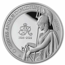 Buy 2023 St. Helena 1 oz Silver Queen Elizabeth II Memorial Proof