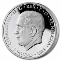 銀　2023 セントヘレナ　クイーンズメモリアル Buy 2023 St. Helena 1 oz Silver Queen Elizabeth II Memorial Proof