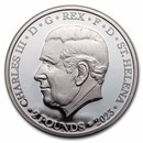 2023 St. Helena 2 oz Silver Queen Elizabeth II Memorial Proof