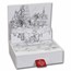 2023 St. Helena 5 oz Silver Alice's Tea Party Proof