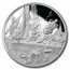 2023 St. Helena 5 oz Silver Alice's Tea Party Proof