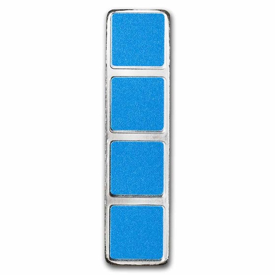 2023 Tetris™ Niue 1 oz Silver $2 I-Tetrimino Block (Cyan) 2023 Tetris™ Niue 1 oz Silver $2 I-Tetrimino Block (Cyan)