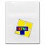 2023 Tetris™ Niue 1 oz Silver $2 O-Tetrimino Block (Yellow)