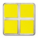2023 Tetris™ Niue 1 oz Silver $2 O-Tetrimino Block (Yellow)