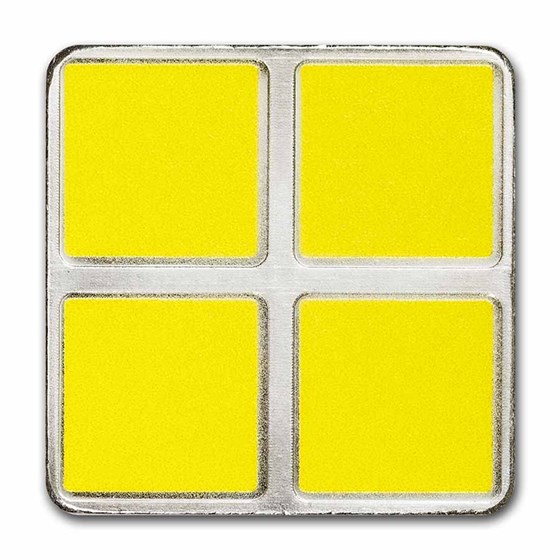 2023 Tetris™ Niue 1 oz Silver $2 O-Tetrimino Block (Yellow) 2023 Tetris™ Niue 1 oz Silver $2 O-Tetrimino Block (Yellow)