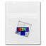 2023 Tetris™ Niue 1 oz Silver $2 O-Tetrimino Block