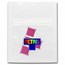 2023 Tetris™ Niue 1 oz Silver $2 T-Tetrimino Block (Purple)